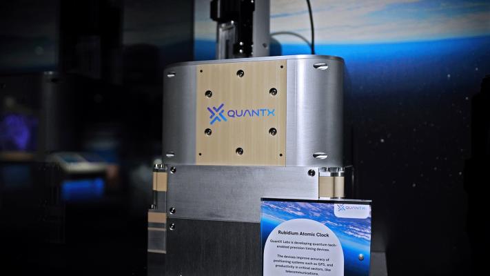 A display model of the TEMPO.Space clock