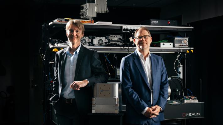 QuantX co-founders Martin O'Connor and Andre Luiten Credit: QuantX Labs