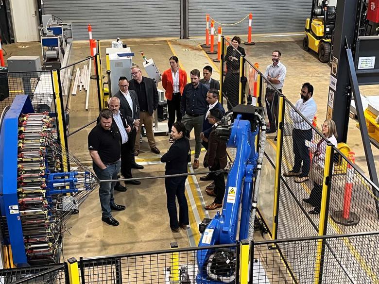 Braiding machine at UniSQ