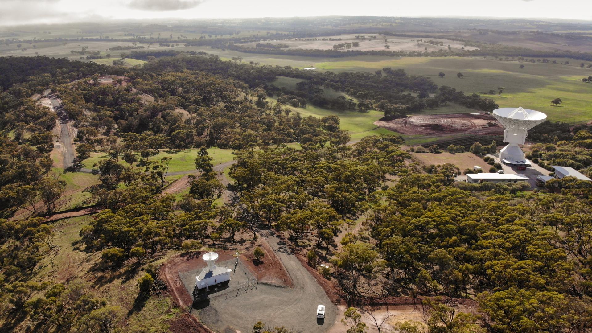 European Space Agency's New Norcia Ground Station in Western Australia